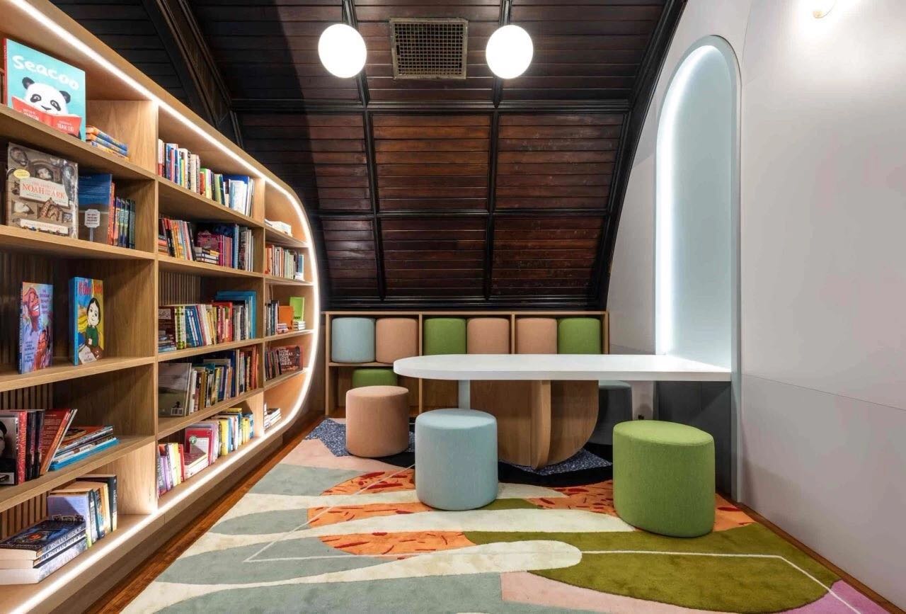 THE CHILDREN’S LIBRARY AT CONCOURSE HOUSE(图6)